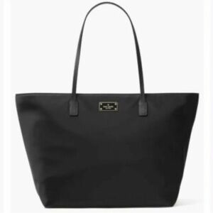 Kate Spade Microfiber/Leather Tote Bag